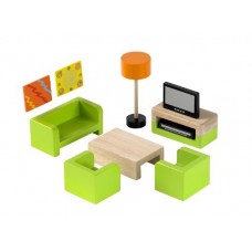 Branching Out Wooden Dolls House Living Room Furniture