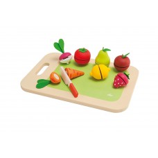 Sevi Chopping-Board Fruits and Vegetable Pretend Play