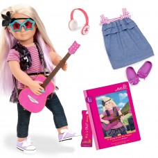 Our Generation 18-inch Layla Doll with Book